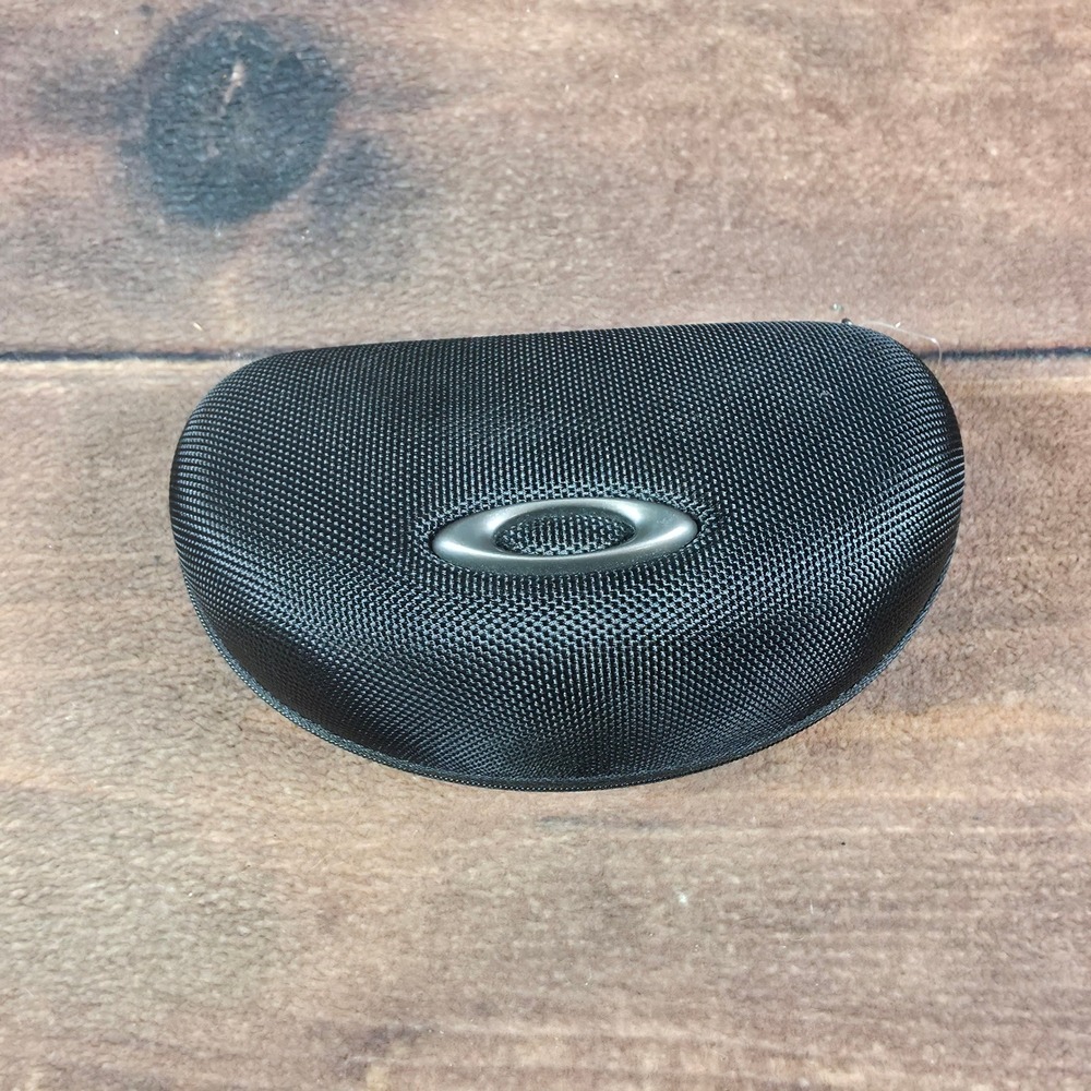 Oakley Sunglasses Case Mens OS Black Good Hard Shell Ballistic Nylon Vault